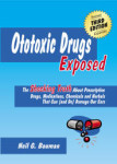 Picture of front cover of the book, "Ototoxic Drugs Exposed"