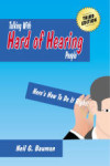 Picture of front cover of the book, "Talking With Hard of Hearing People"