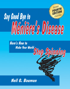 Book front cover - Say Good Bye to Meniere's Disease