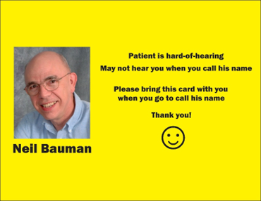 Example of name-calling card